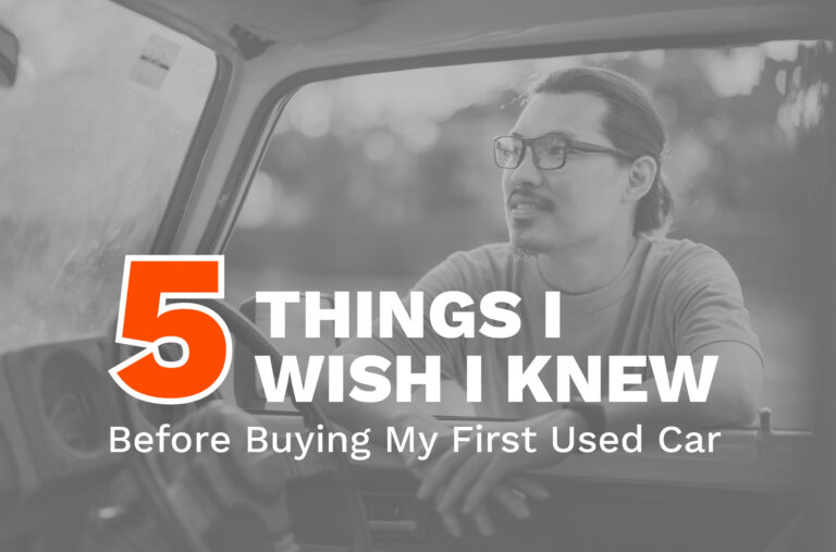 5 things I wish I knew when buying a used car